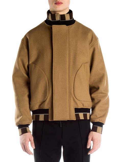 fendi men's bomber jacket|fendi puffer jacket men.